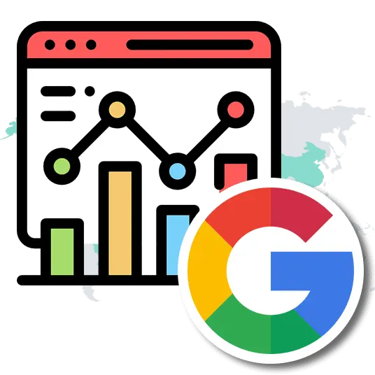 Google Seo Icon Illustration