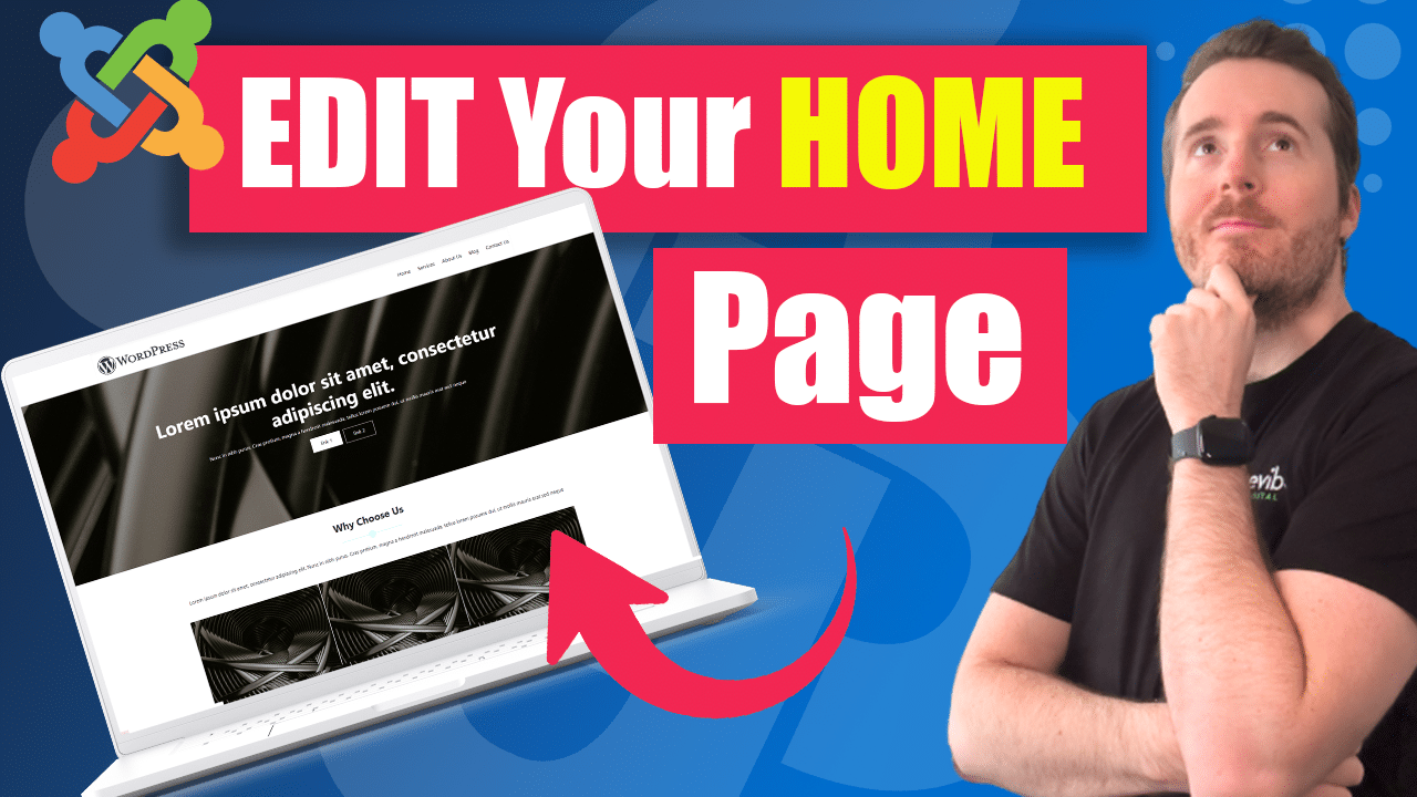 How To Edit Your Joomla Website Home Page! Thumbnail